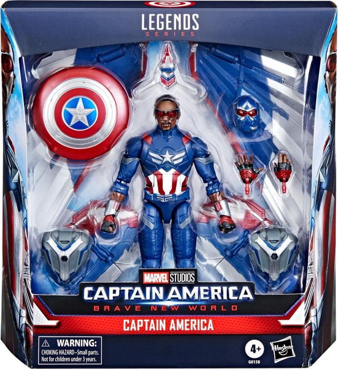 Actual product image Hasbro Captain America: Brave New World Marvel Legends
