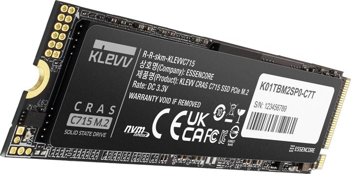 Immagine prodotto Klevv SSD C715 M.2 512GB PCIe Gen3x4 (512 GB, M.2 2280)