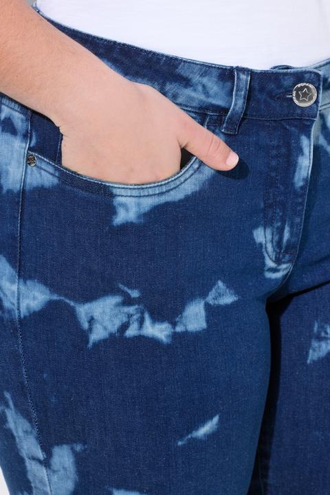 Produktbild Angel of Style Jeans-Bermuda Berry, gerade Passform, Batik (44)
