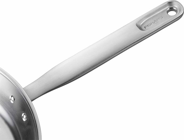 Actual product image Fiskars All Steel Frying Pan, 24cm (Frying pan, Stainless steel, 24 x 6.30 cm)