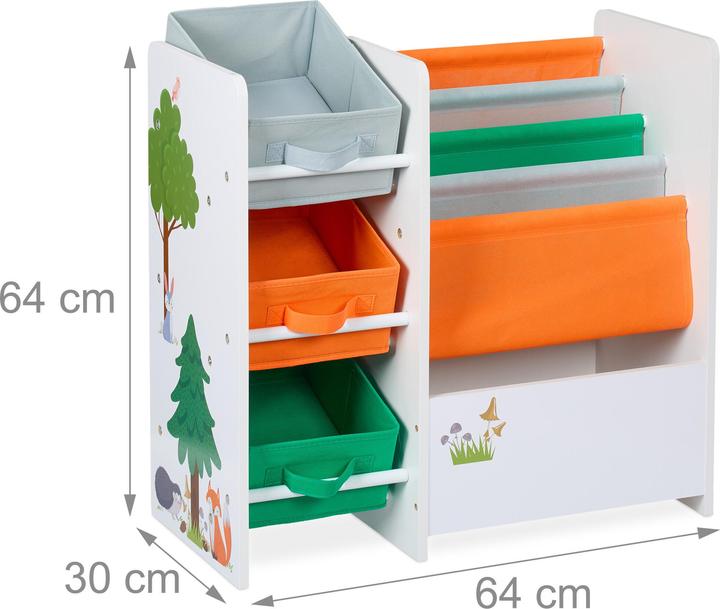 Image du produit Relaxdays Étagère pour enfants