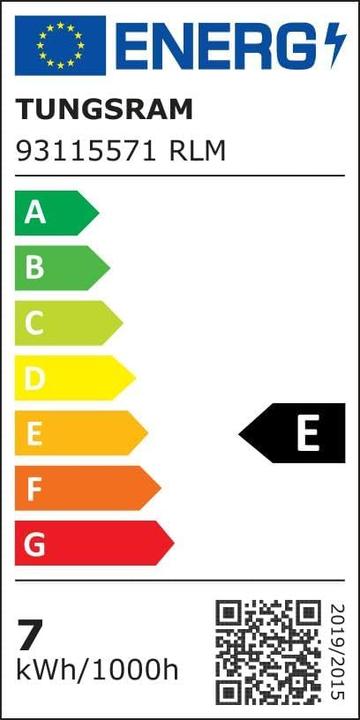 Label énergétique StarLicht Luminaire LED pour locaux humides avec mouvement (550 lm)