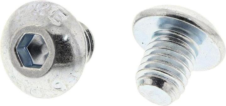 Produktbild RS PRO BZP socket button head screw, M5x6 (50 Schrauben pro Stück, 5 x 6 mm)