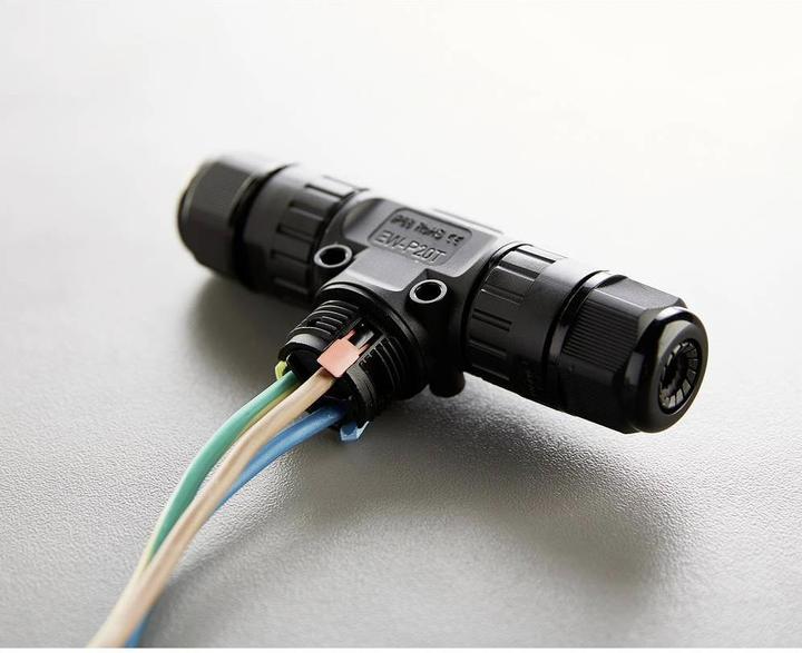 Actual product image Heitronic 501339 Cable connector with plug-in terminals (L x W x H) 111 x 69 x 25 mm 1 pc.