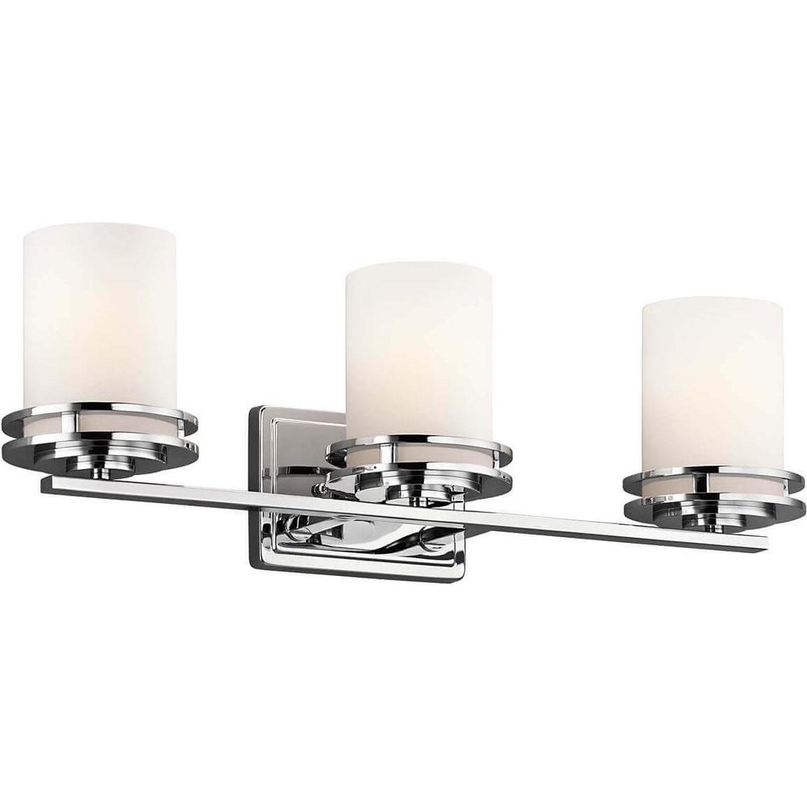 Elstead Lighting, Wandleuchte + Deckenleuchte, Hendrik LED Wandleuchte G9 3-fach Poliertes Chrom IP44 (960 lm, G9)