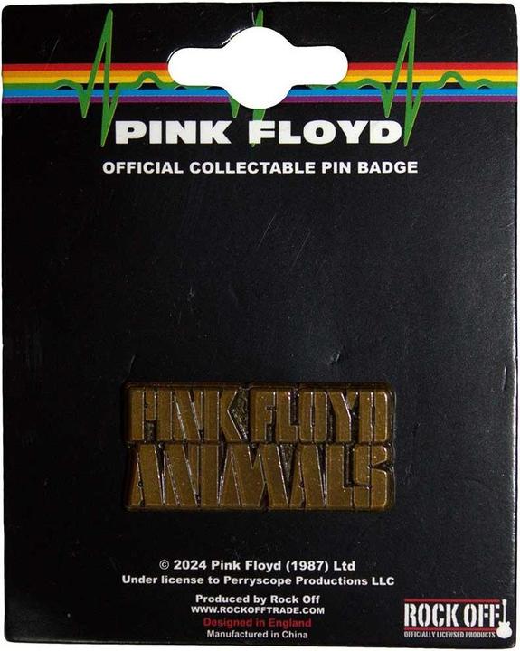 Actual product image Pink Floyd Animals Badge