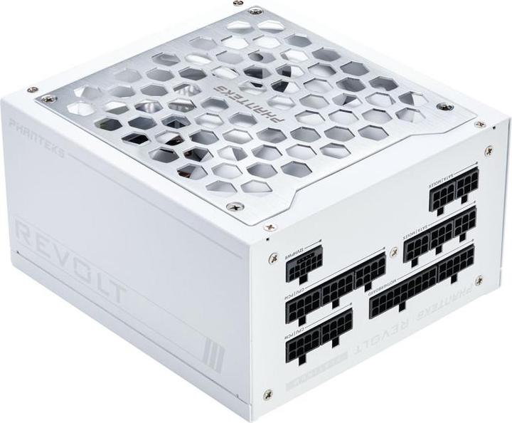 Phanteks Revolt 1000W Platinum, ATX 3.0, PCIe 5.0, vollmodular - 1000 Watt, weiss (1000 W)