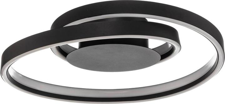 Produktbild Lindby Erlinik LED-Deckenleuchte, stepdim, schwarz (2200 lm)