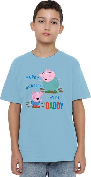 Produktbild Peppa Pig Muddy Puddles With Daddy TShirt (104)