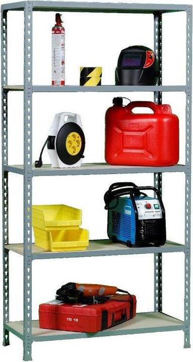 Produktbild SimonRack Schwerlastregal MADERCLICK 8435104912607 grau 90,0 x 50,0 x 180,0 cm