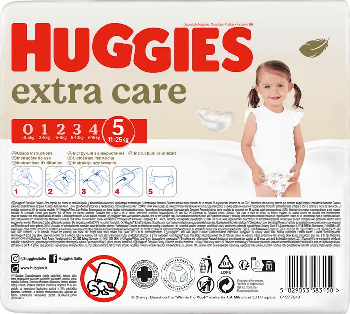 Produktbild Huggies Extra Care (Gr. 5, Halbmonatsbox, 28 Stk.)