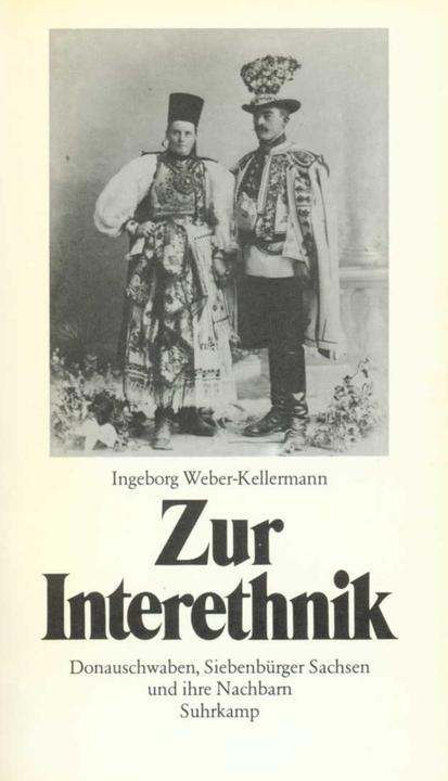 Produktbild Zur Interethnik (Deutsch, Ingeborg Weber-Kellermann, 1978)