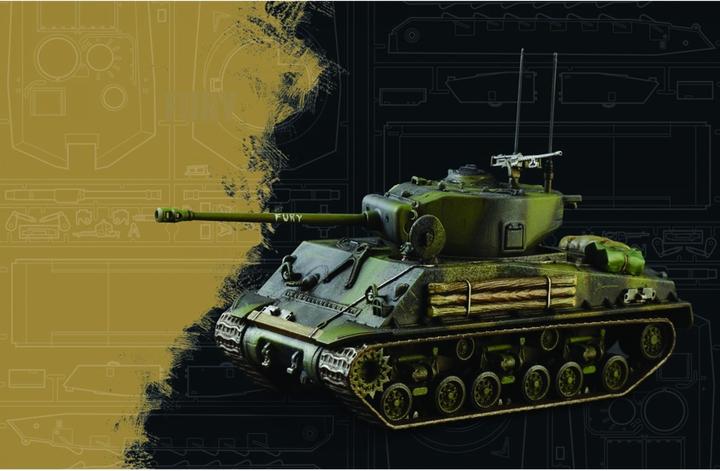 Actual product image 1:56 Sherman M4A3E8 Fury