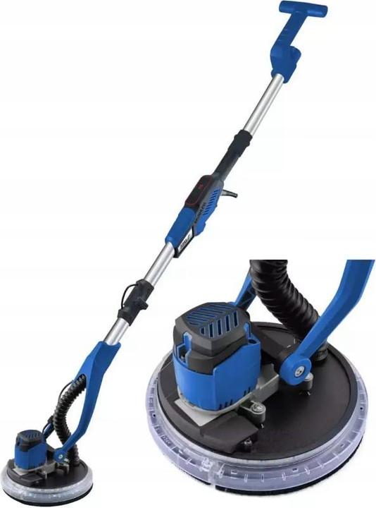 Productafbeelding Dedra Drywall schuurmachine met verlengarm 500W, borstelloos DED7768BM (Muur & Plafond Slijpmachine, 500 W)