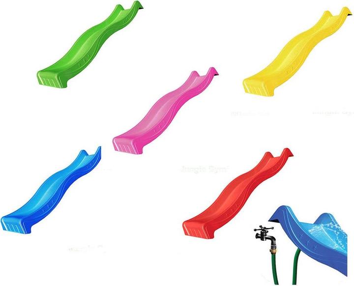 Produktbild Jungle Gym Wellenrutsche lang Apfelgrün