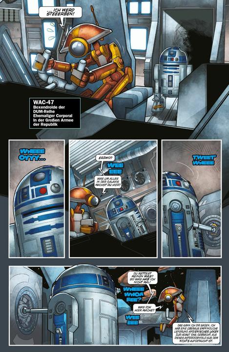 Produktbild Panini Star Wars Comics: Dunkle Droiden - D-Squad (Deutsch, Marc Guggenheim, David Messina, Matthias Wieland, 2024)