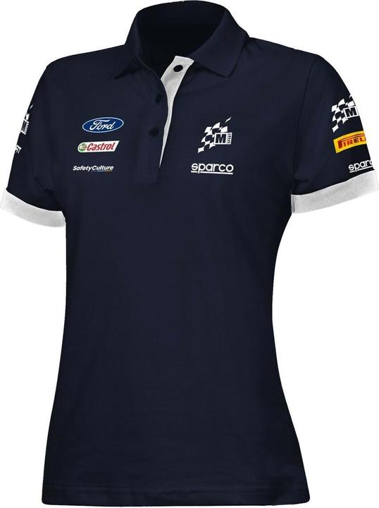 Actual product image Sparco Ford M-Sport Polo Shirt (S)