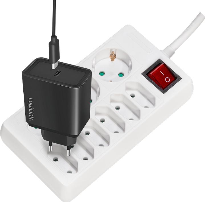 Actual product image LogiLink Socket strip (9x, CEE 7/3, 1.50 m)