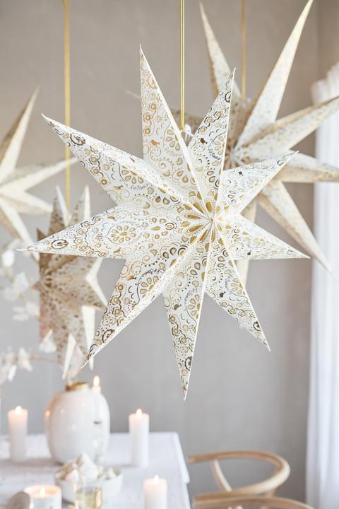 Image du produit PIP Studio Étoile de Noël Lampion blanc 60cm