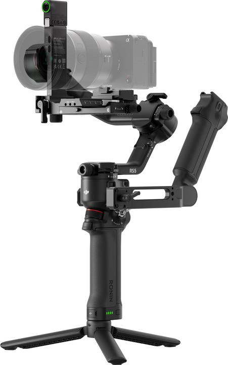 DJI RS 5 (Appareil photo à objectif interchangeable, Appareil photo reflex, 3 kg)