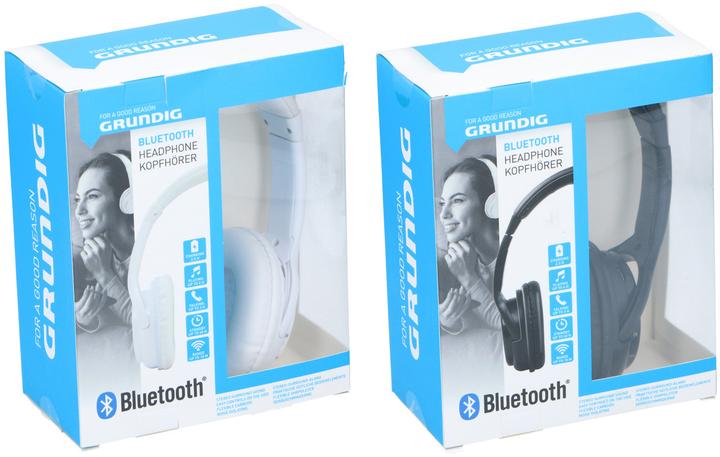 Produktbild Grundig Bluetooth Kopfhörer (keine Geräuschunterdrückung, 2.50 h, Kabellos)