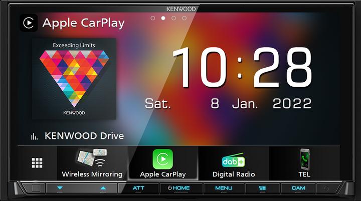 Productafbeelding Kenwood DMX-8021DABS (Android auto, Apple Carplay)
