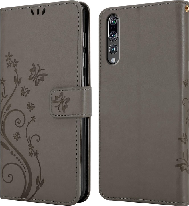 Actual product image Cadorabo Flower Book cover (Huawei P20 Pro, Huawei P20 Plus)