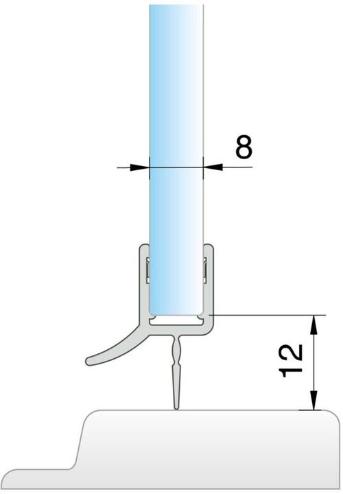 Produktbild Pauli+Sohn Duschtürdichtungen
