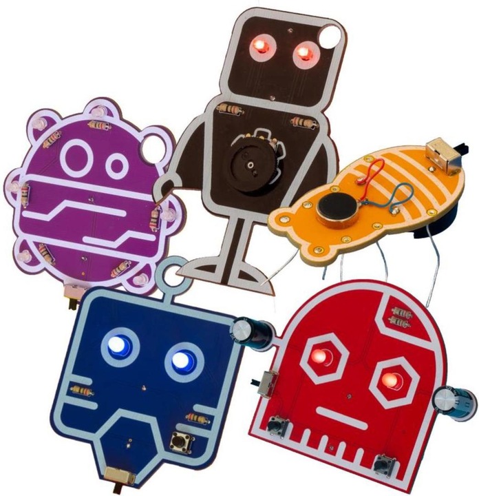 Produktbild CircuitMess Wacky Robots - Elektronik Bausatz