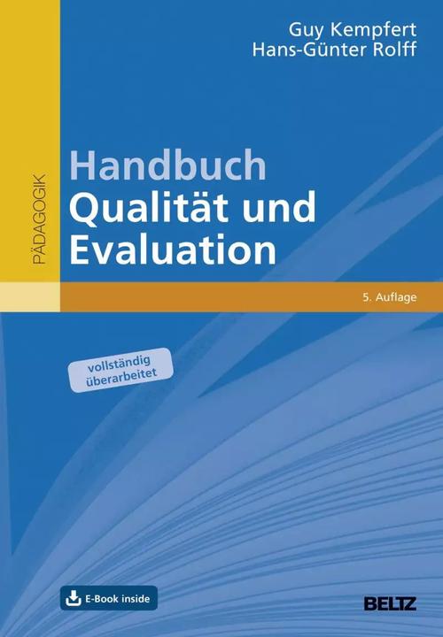 Produktbild Handbuch Qualität und Evaluation (Deutsch, Guy Kempfert, Hans-Günter Rolff, 2018)