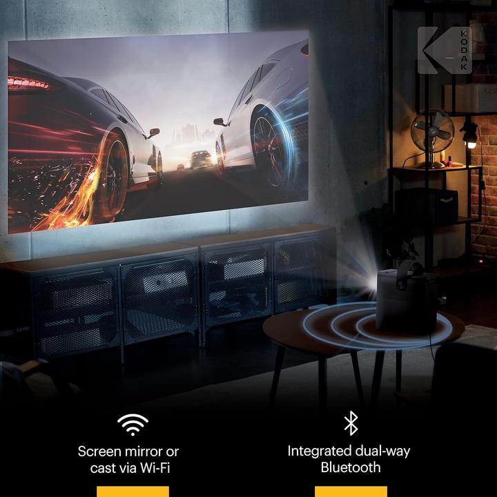 Actual product image Kodak Flik HD9 Smart Projector (Full HD, 200 lm)