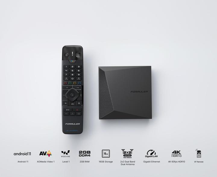 Actual product image Formuler Z 11 Pro BT1 Edition (16 GB, Android 11)