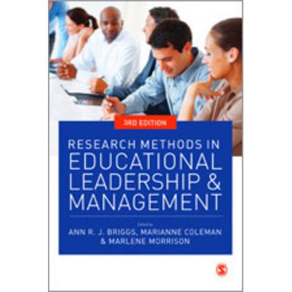 Research Methods in Educational Leadership & Management, Fachbücher von Ann R. J. Briggs, Marlene Morrison, Marianne Col...