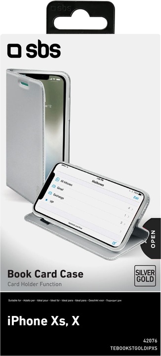 Actual product image SBS Bookcase (Apple iPhone X)