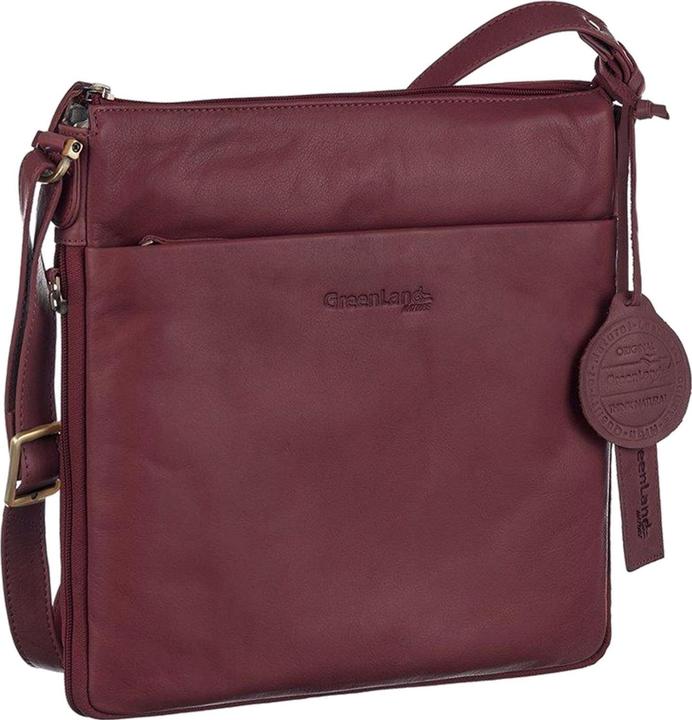 Immagine prodotto Greenland Nature Borsa a tracolla Nature in pelle 28 cm