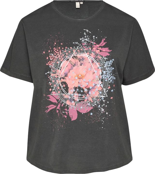 Image du produit S.Oliver T-Shirt Oversize Shirt in gewaschener Optik mit Metallic-Frontprint (50)