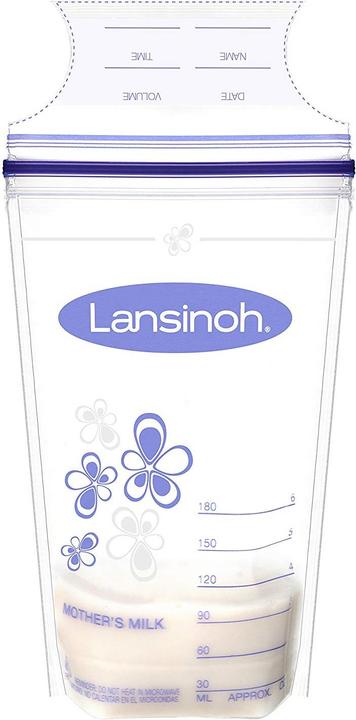 Actual product image Lansinoh Breast milk bag