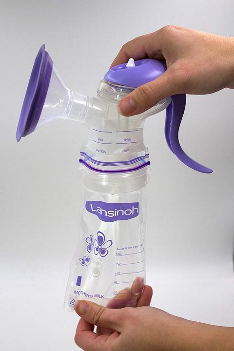 Actual product image Lansinoh Breast milk bag