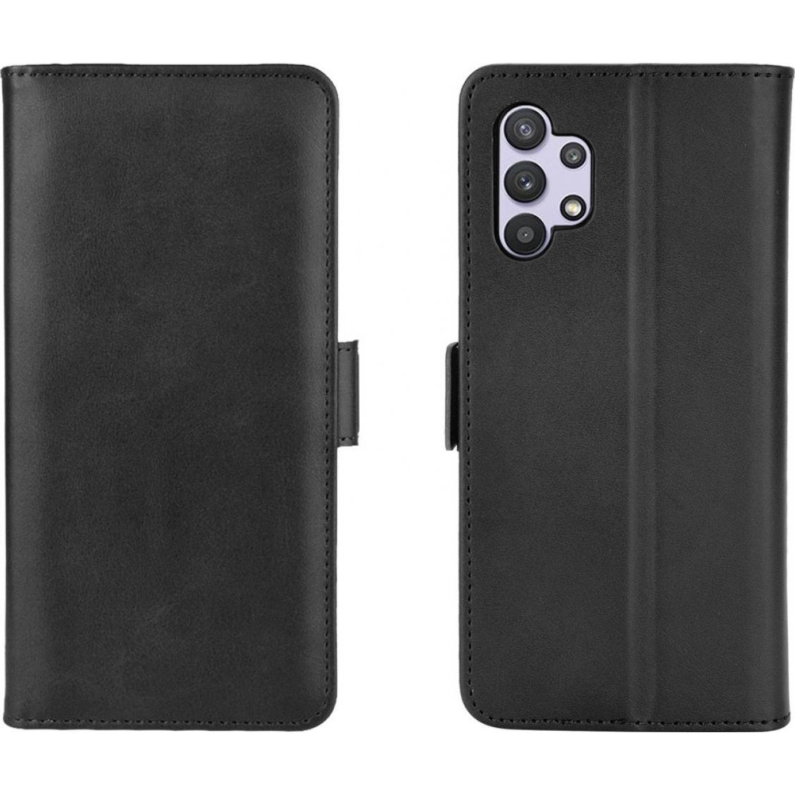 Thumbnail - Screenguard Samsung Galaxy A32 4G CardLounge Lederhülle (Samsung Galaxy A32), Smartphone Hülle, Schwarz