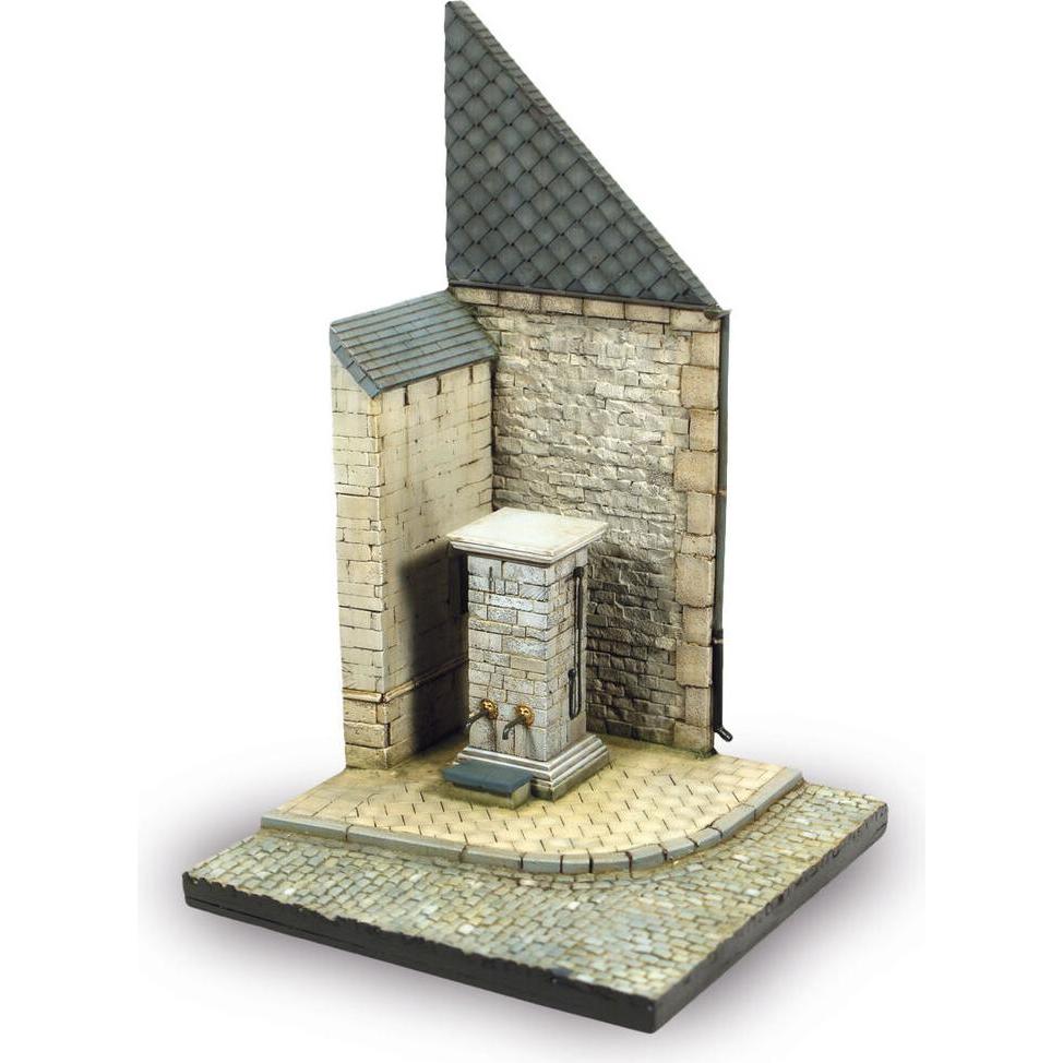 Wittmax Scenics Diorama Bases Street Corner 15x15cm