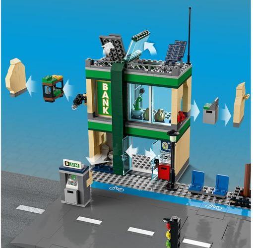Produktbild LEGO Banküberfall mit Verfolgungsjagd (60317, LEGO City)
