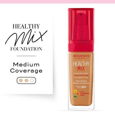 Actual product image Bourjois Healthy Mix Anti-Fatigue Foundation (58 Caramel)