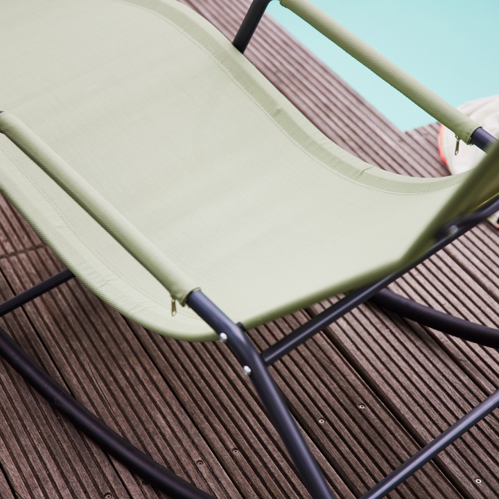 Produktbild Siena Garden Aliano Schaukelliege Green (143 cm)