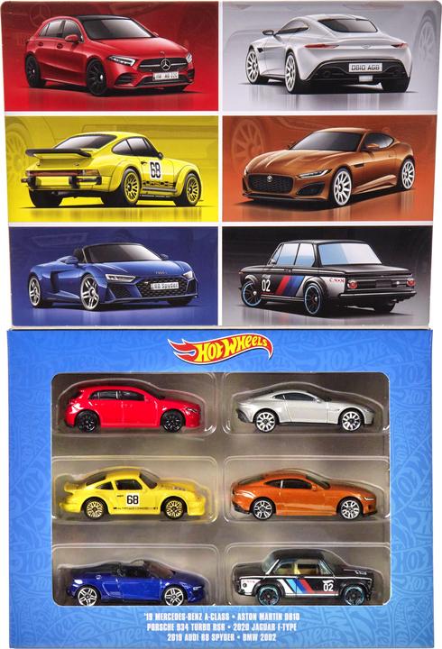 Produktbild Hot Wheels European Car Culture Themed Multipack