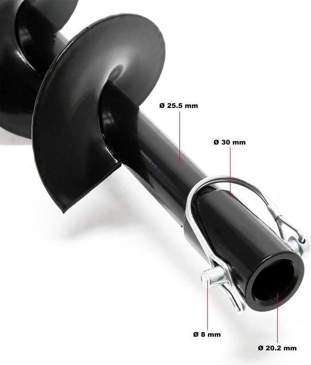 Actual product image Wiltec Erdlochbohrer