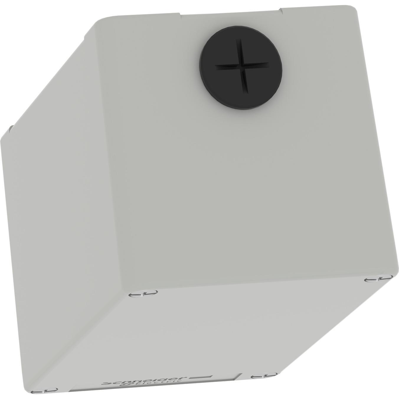 Schneider Electric XAPD24 Leergehäuse XAP Metall grau ohne Bohrung - CSA (Gehäuse), Elektronikzubehör + Gehäuse, Grau