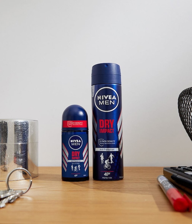Produktbild NIVEA MEN DRY IMPACT deo roll-on 50 ml (Roll-on, 50 ml)