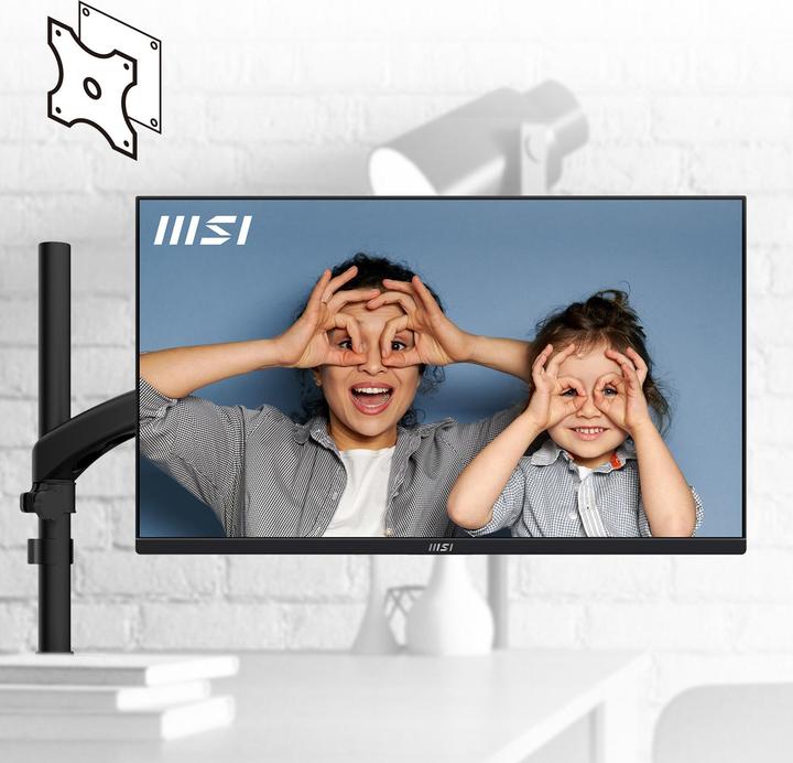 Immagine prodotto MSI monitor PRO MP251, 24,5"/1920 x 1080 FHD/IPS/100Hz/1ms/1300:1/300cd / m2 /2xHDMI/D-Sub (1920 x 1080 pixel, 24.50")