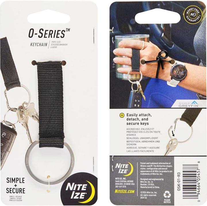 Actual product image Nite Ize O-Series Keychain