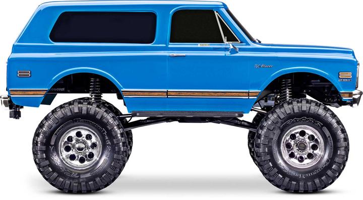 Actual product image Traxxas TRX-4 1972 Chevrolet Blazer High Trail Blue 1/10 4WD RTR Crawler without Battery/Charger (RTR Ready-to-Run)